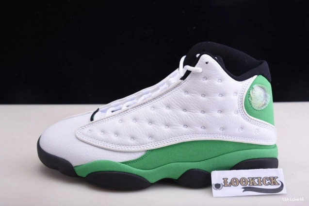 Cheap TBkick 13 Green Air DB6537-113 Jordan Lucky 0803